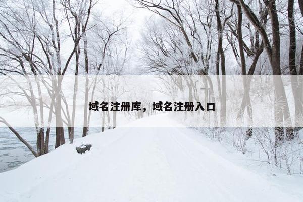 域名注册库，域名注册入口
