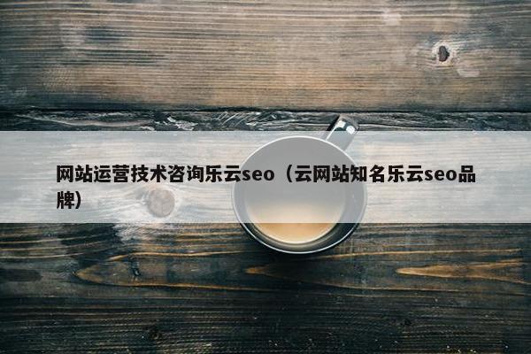 网站运营技术咨询乐云seo（云网站知名乐云seo品牌）