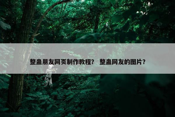 整蛊朋友网页制作教程？ 整蛊网友的图片？