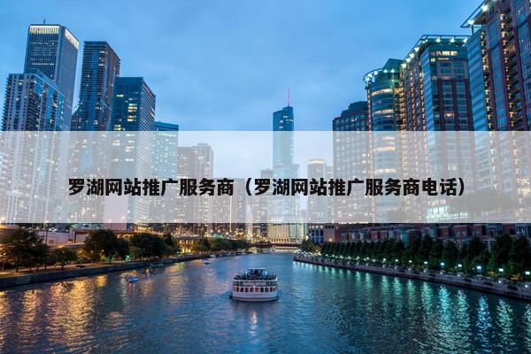 罗湖网站推广服务商（罗湖网站推广服务商电话）