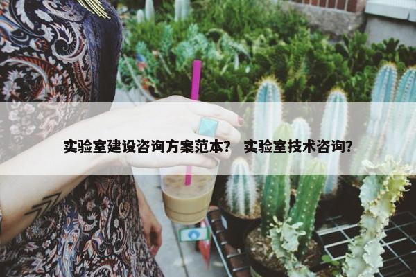 实验室建设咨询方案范本？ 实验室技术咨询？