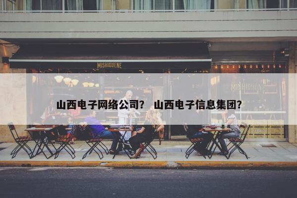 山西电子网络公司？ 山西电子信息集团？