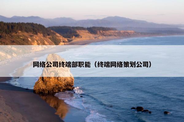 网络公司终端部职能（终端网络策划公司）