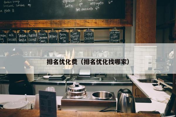 排名优化费（排名优化找哪家）