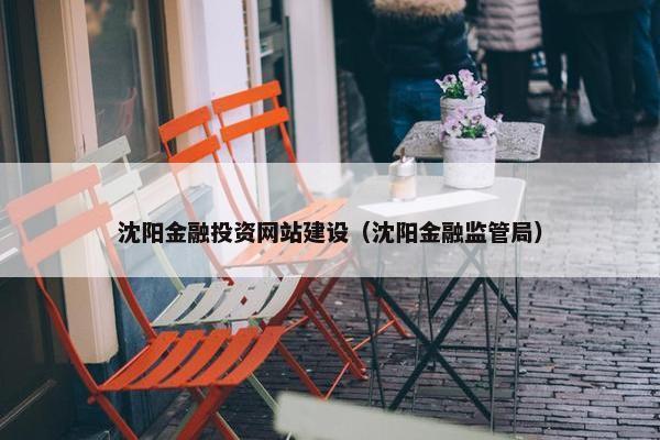 沈阳金融投资网站建设（沈阳金融监管局）