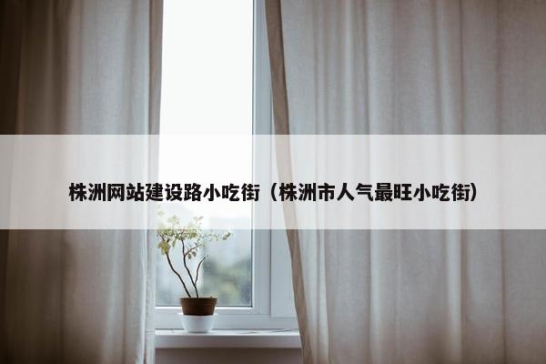 株洲网站建设路小吃街（株洲市人气最旺小吃街）
