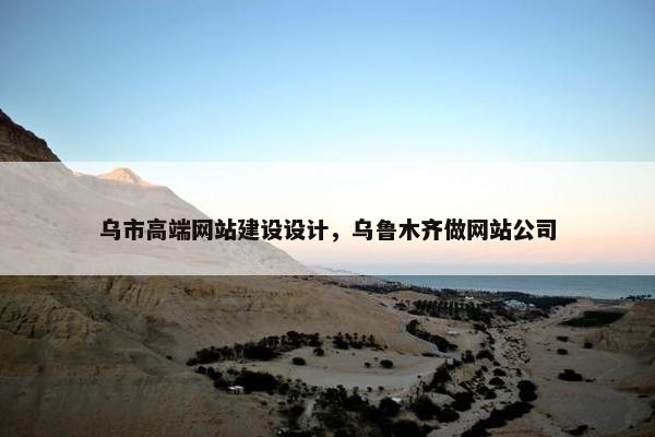乌市高端网站建设设计，乌鲁木齐做网站公司