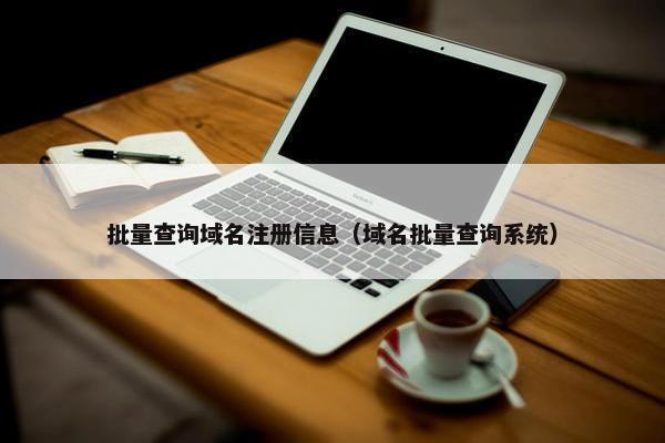 批量查询域名注册信息（域名批量查询系统）