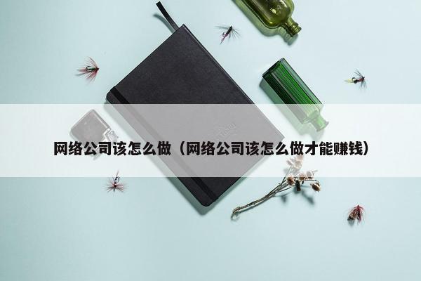 网络公司该怎么做（网络公司该怎么做才能赚钱）