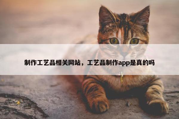 制作工艺品相关网站，工艺品制作app是真的吗