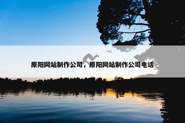 原阳网站制作公司，原阳网站制作公司电话
