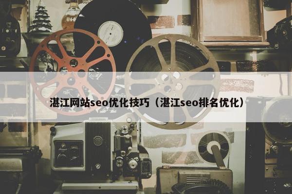 湛江网站seo优化技巧（湛江seo排名优化）