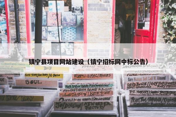 镇宁县项目网站建设（镇宁招标网中标公告）