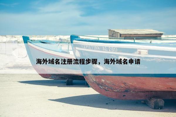 海外域名注册流程步骤，海外域名申请