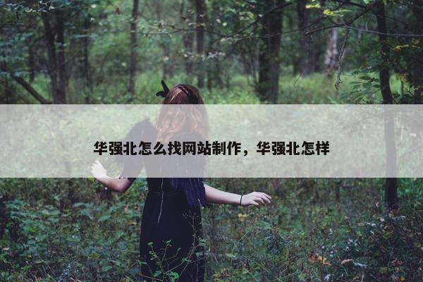 华强北怎么找网站制作，华强北怎样