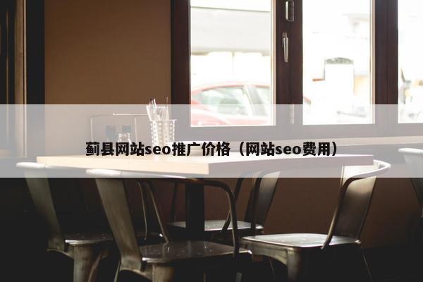 蓟县网站seo推广价格（网站seo费用）