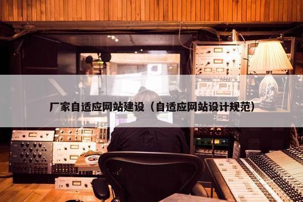 厂家自适应网站建设（自适应网站设计规范）