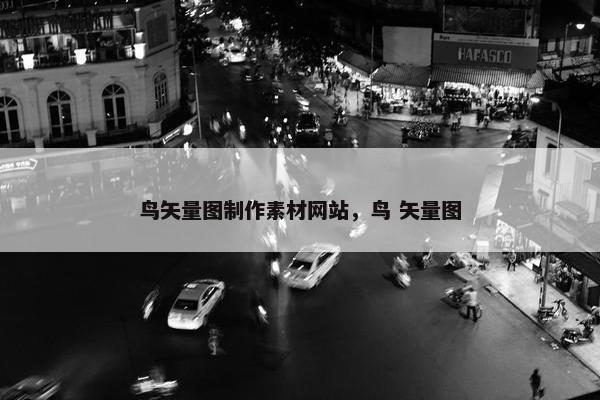鸟矢量图制作素材网站，鸟 矢量图