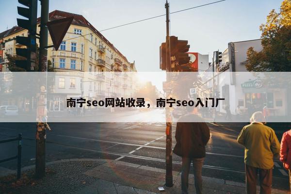 南宁seo网站收录，南宁seo入门厂