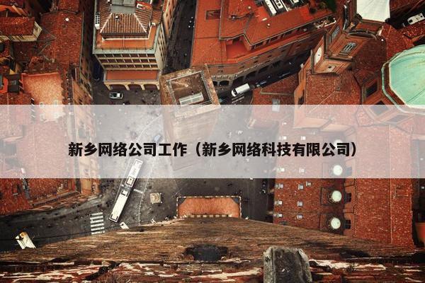 新乡网络公司工作（新乡网络科技有限公司）