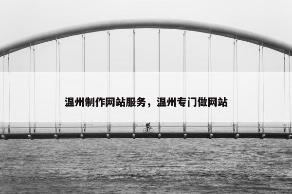 温州制作网站服务，温州专门做网站