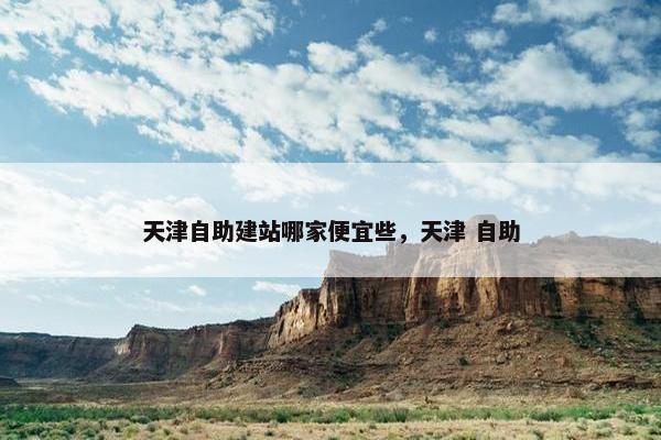 天津自助建站哪家便宜些，天津 自助